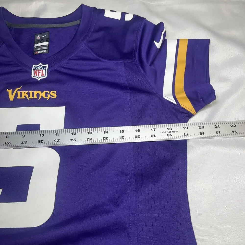 Minnesota Vikings NFL Football Nike On Field Purple Jersey #5 Bridgewater Size M
